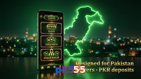 Main screen of Pk555 pk page for PK players